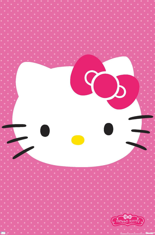 Trends International Unframed Poster Prints, Hello Kitty Face