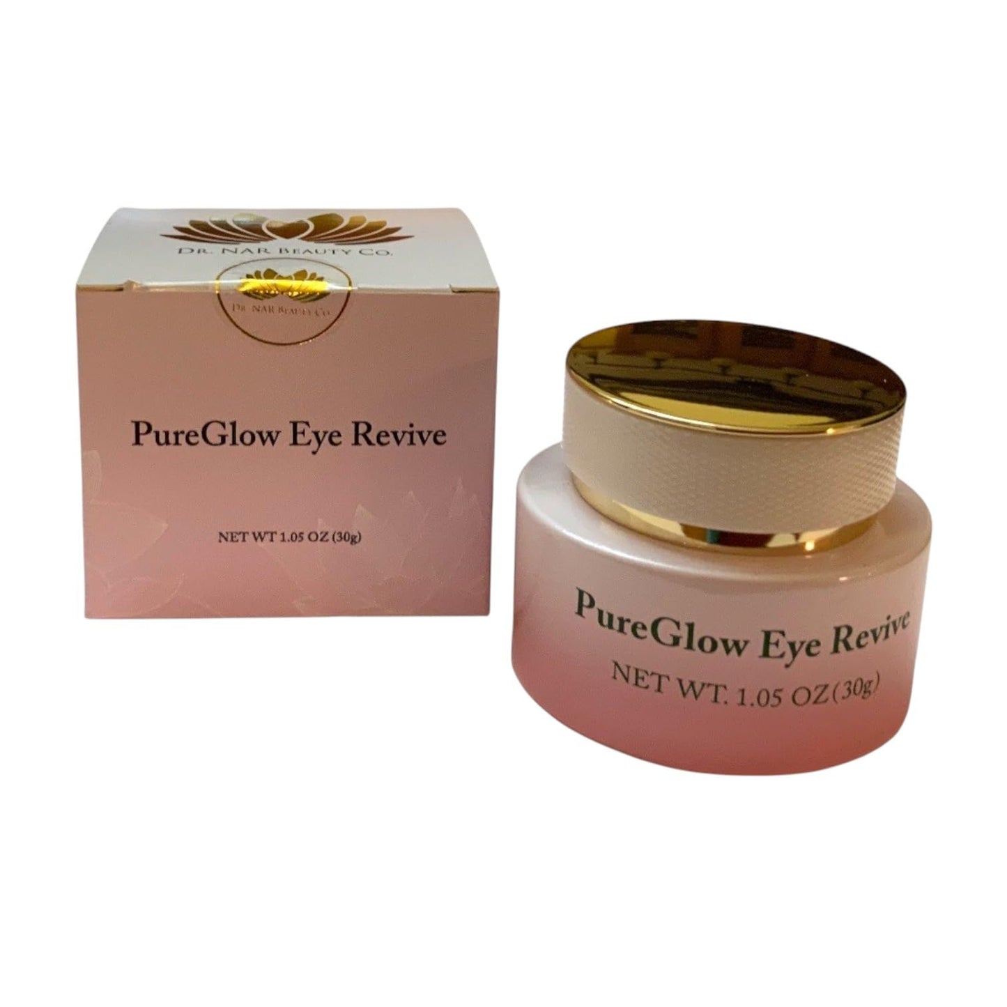 Dr. NAR Beauty Co PureGlow Eye Revive Cream, 1.05 oz, Luxury Skincare Treatment