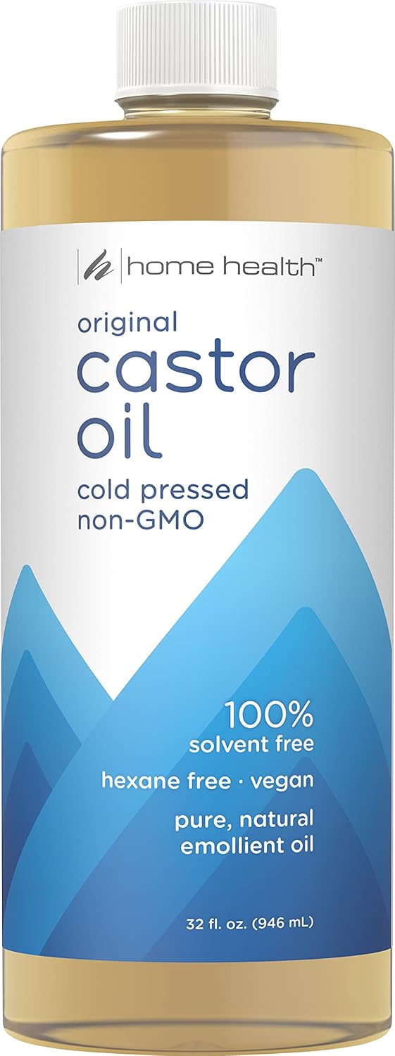Castor Oil for Healthy Hair & Skin - Pure, Cold Pressed, Non-GMO | 32 fl oz Moisturizer