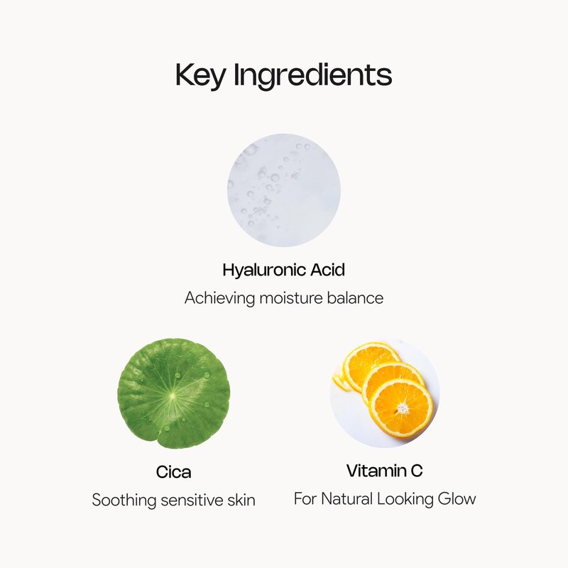 Meebak Korean Hyaluronic Acid Serum – Hydrating and Plumping Face Serum for Radiant, Dewy Skin | Centella Asiatica & Vitamin C | Korean Facial Serum