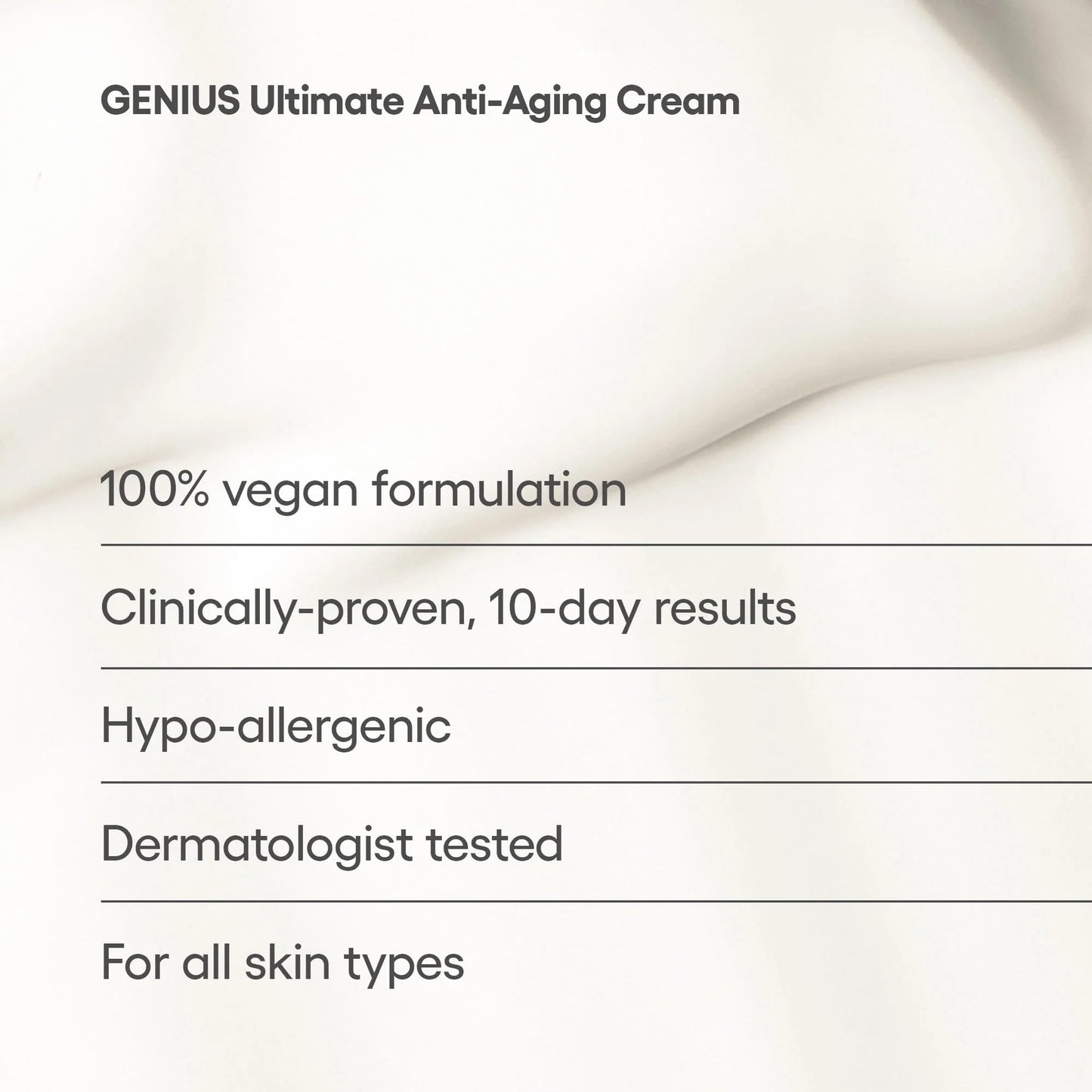 Algenist GENIUS Ultimate Anti Aging Face Cream - Firming Moisturizer with Alguronic Acid & Microalgae Oil - Helps Improve Skin Density, Elasticity & Radiance - Daily Face & Neck Cream (0.5 Fl Oz)