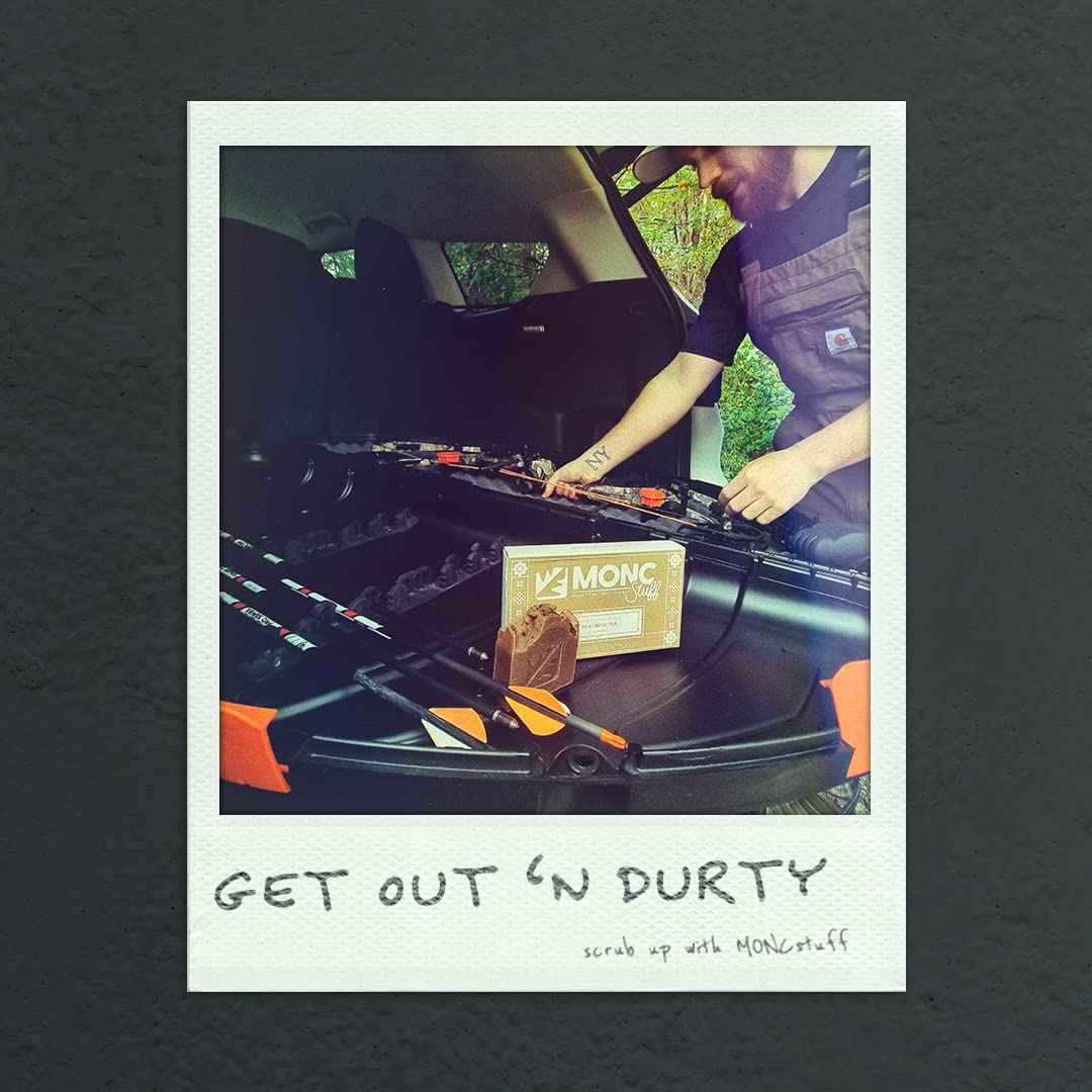 MONCstuff Natural Bar Soap (Thai Milk Tea & Turmeric) for Men and Women - Handmade with Organic Coconut Oil, Rice Milk, and MORE - Cold Process Soap for Face and Body - 2 Bars in a Pack