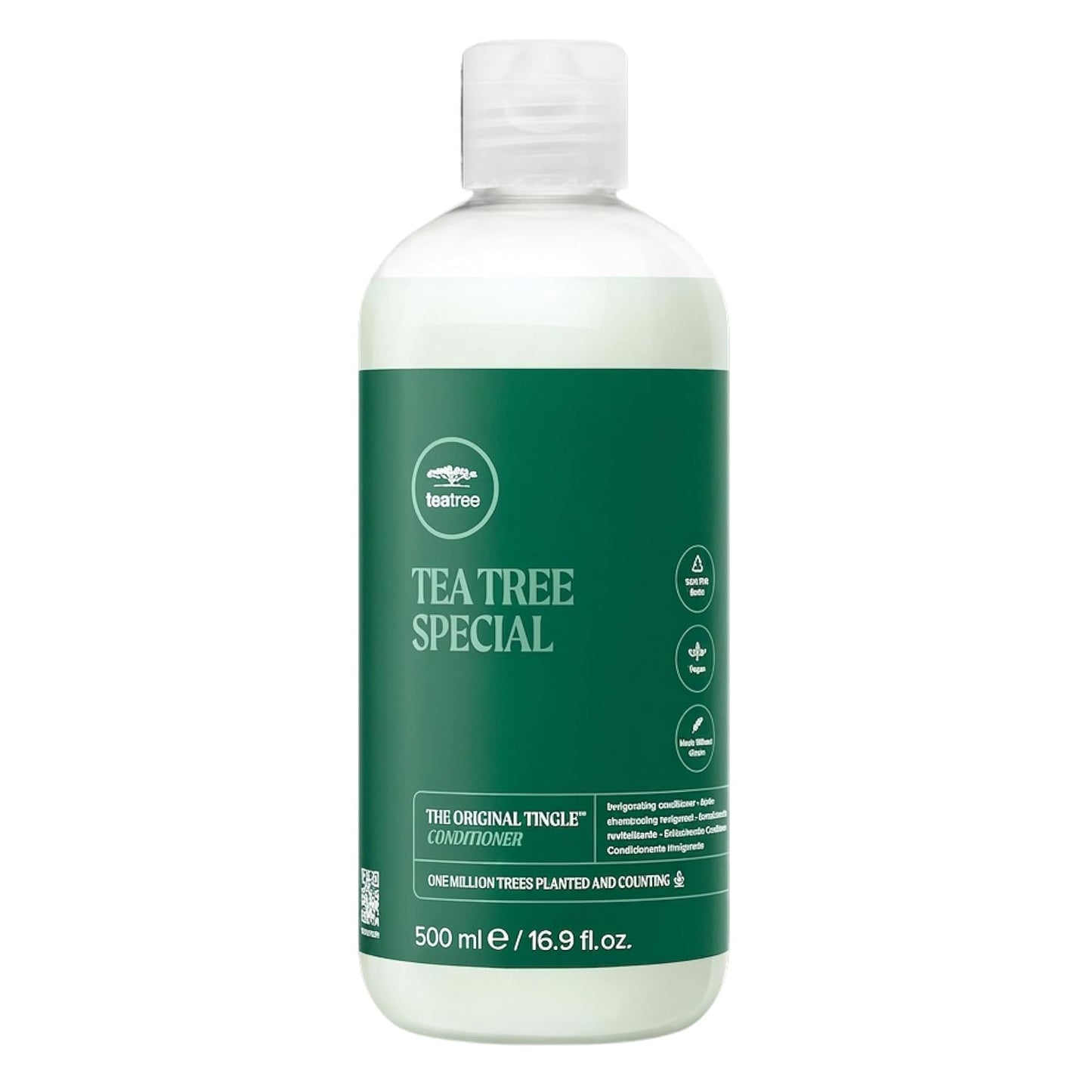 Tea Tree Conditioner - Detangling & Smoothing Formula for All Hair Types | Nourishing & Softening