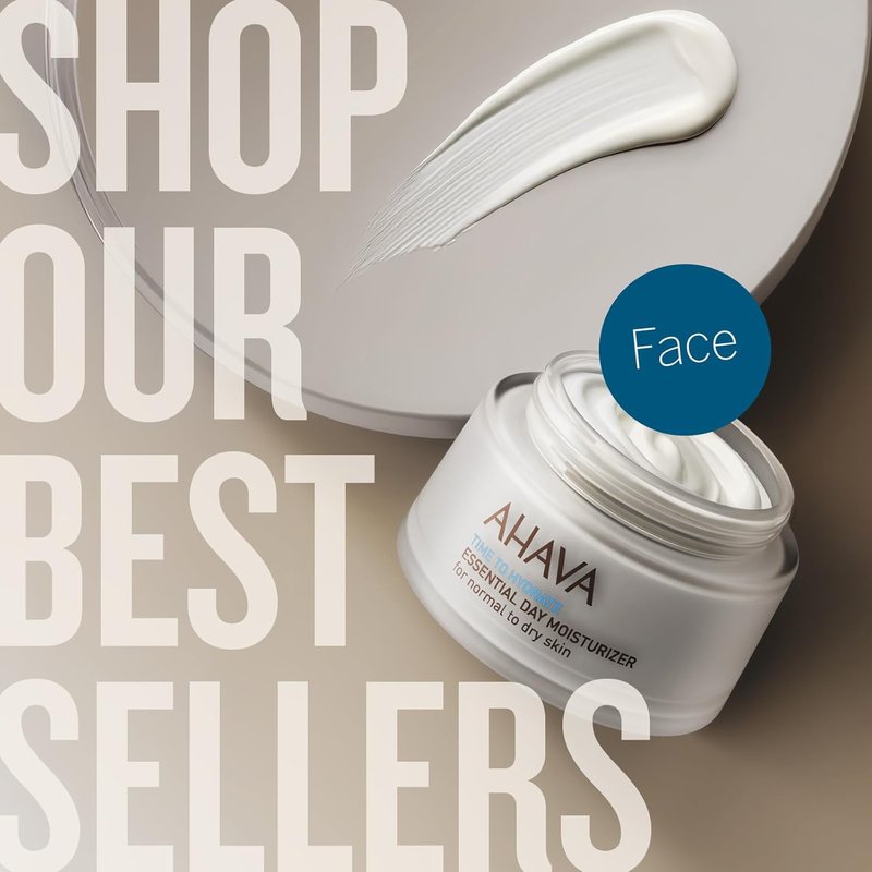AHAVA Dead Sea Water Mineral Body Lotion - Hydrating Daily Moisturizer with Osmoter & Botanical Extracts | 8.5 oz