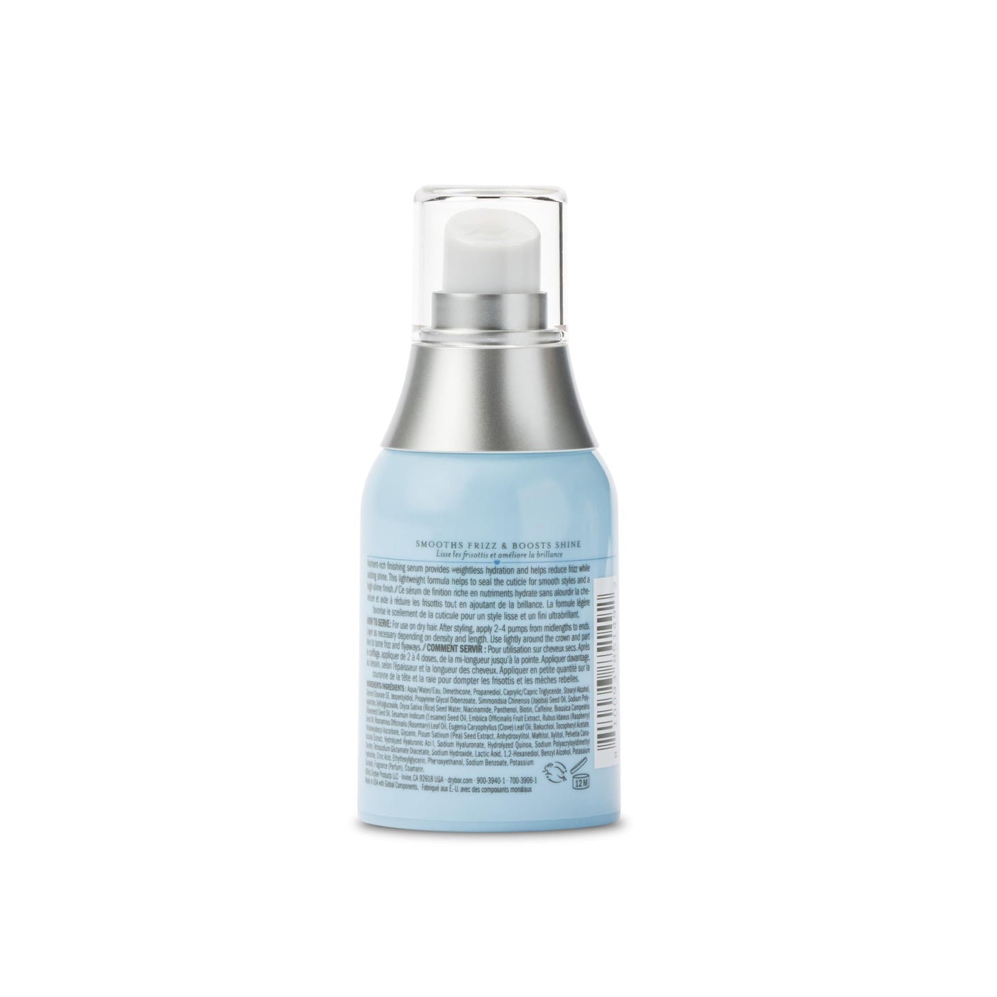 Drybar Liquid Glass High-Gloss Finishing Serum | Use Post-Blowout to Reduces Frizz, Tames Flyaways, and Provides Weightless Hydration to Hair while Adding Shine, Vegan & Cruelty-Free