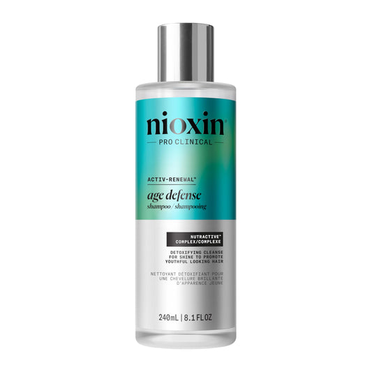 NIOXIN Age Defense Shampoo for Aging Hair | Detox Scalp Cleanser