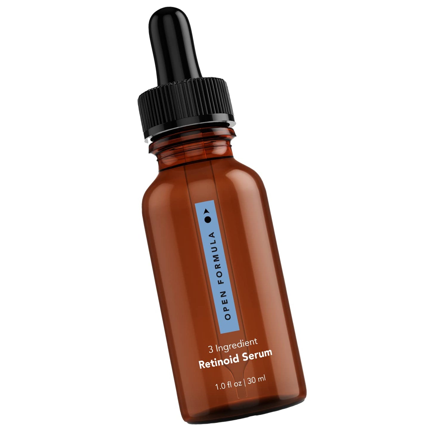Open Formula Retinoid 0.5% Facial Serum – Essential 3-Ingredient Retinoid for Face & Neck, Retinol Alternative – Fine Lines, Wrinkles, Dark Spots & Uneven Tone – Gentle Vitamin A, 1 Fl Oz