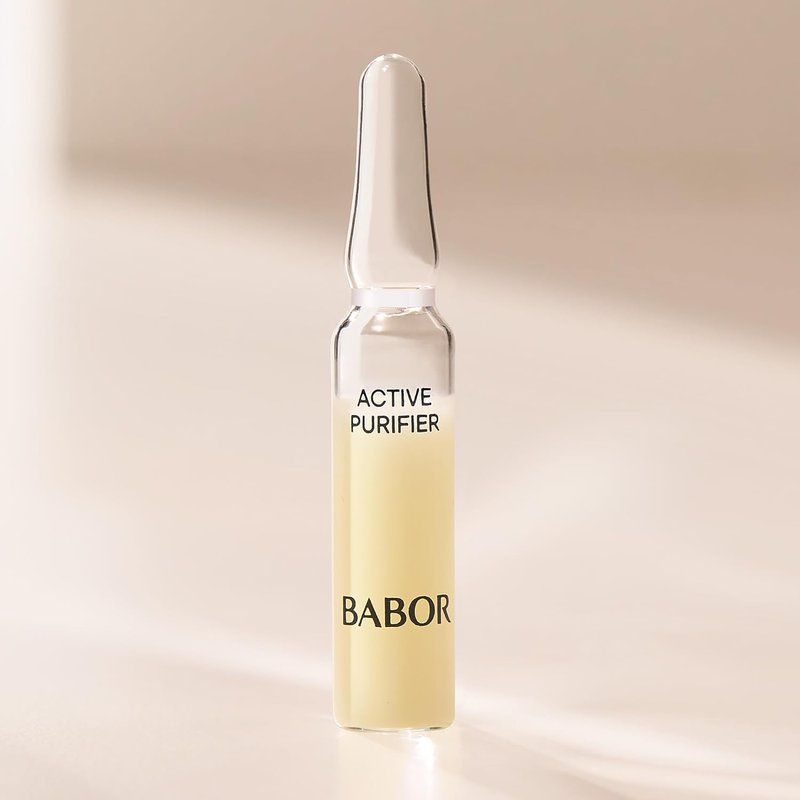 Babor Active Purifier Ampoule Concentrates - Tea Tree Oil for Refined, Revitalized Skin | Clean & Vegan, 7-Day Results