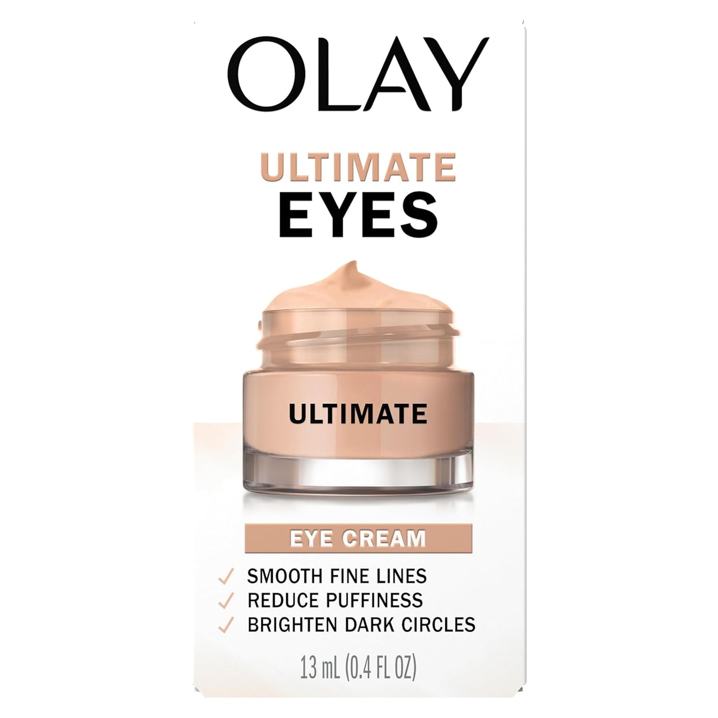 Olay Eyes Ultimate Eye Cream - Reduce Dark Circles & Puffiness | 13 ml (0.4 fl. oz.)