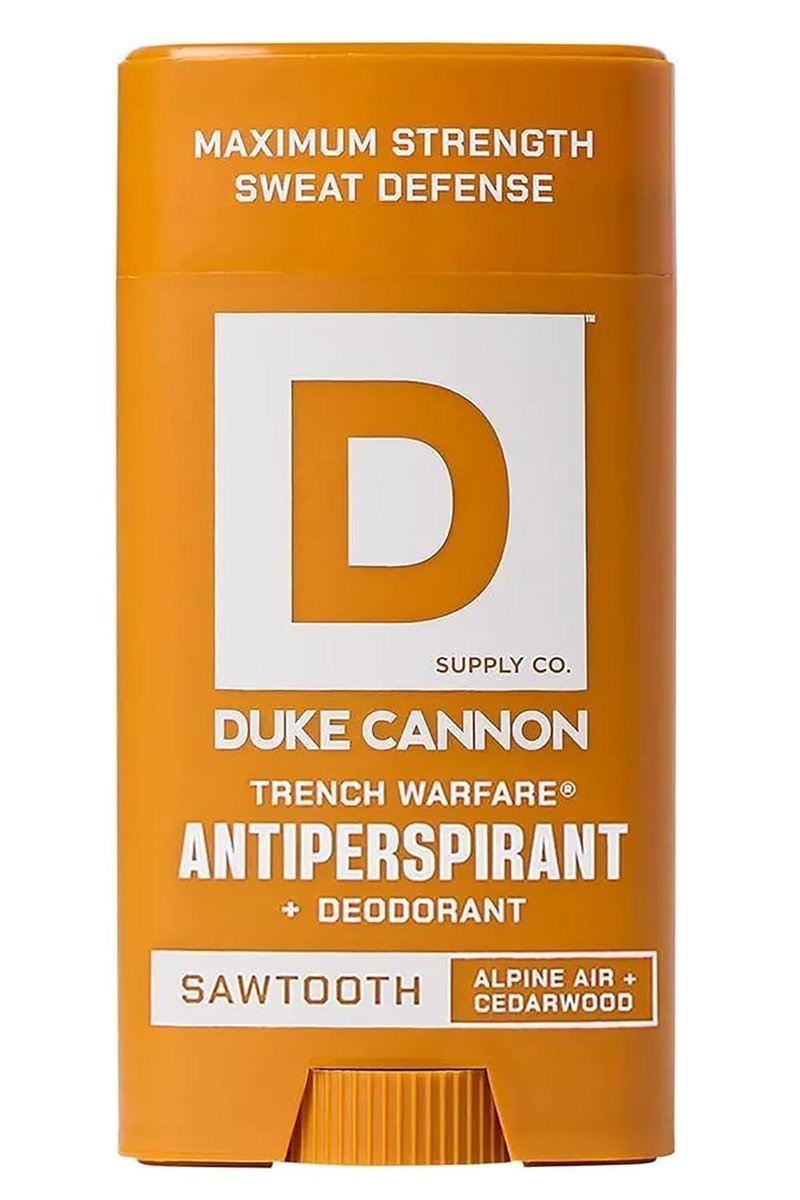Duke Cannon Antiperspirant Deodorant for Men - Alpine Air & Cedarwood Scent | 3 oz, Long-Lasting Sweat Protection