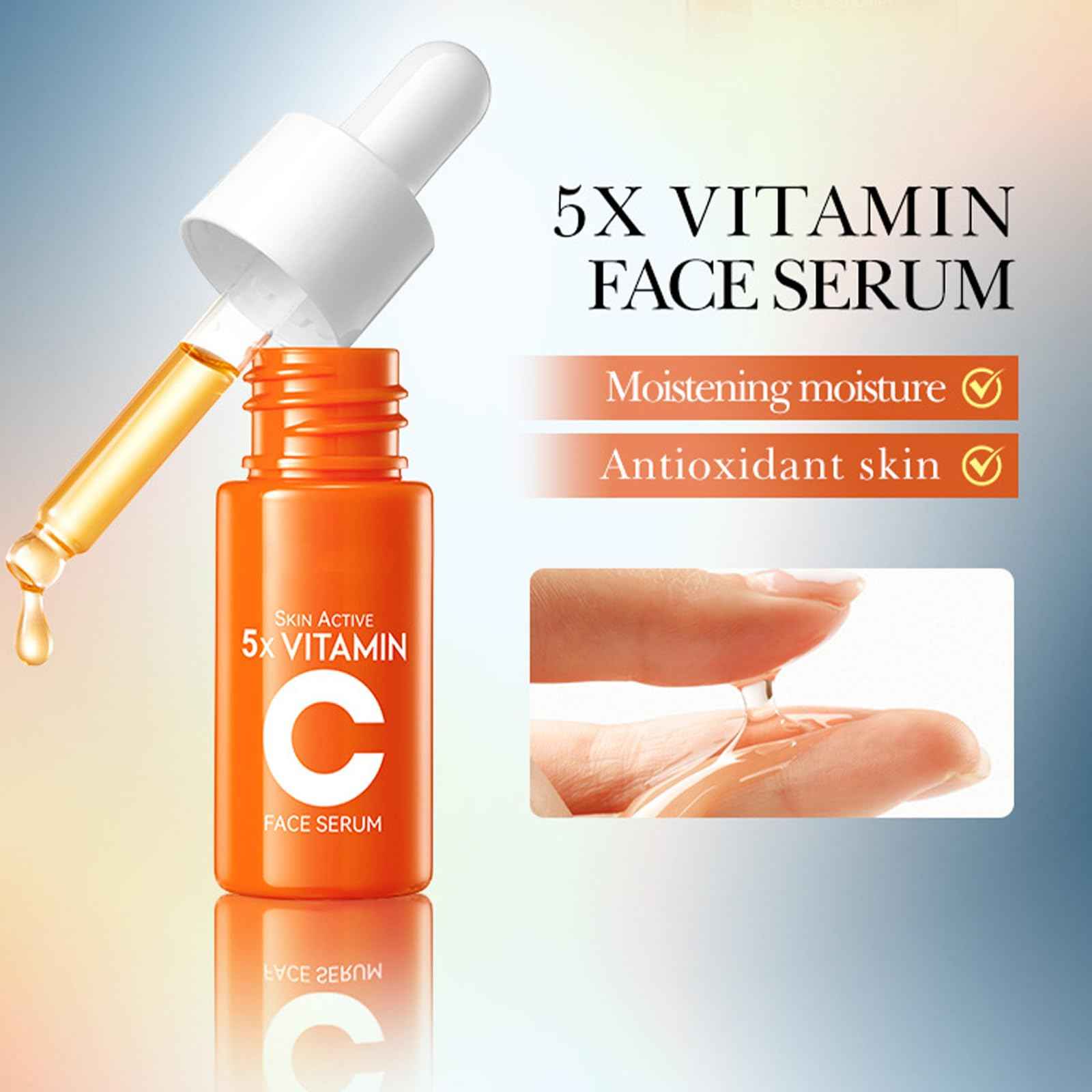 Vitamin C Skincare For Girls 10-12, Vitamin C Hydrating Set Skin Care For Teens 10-12, Kids Skin Care Set With Vitamin C Toner,Serum,Moisturiser,Cleanser, Kids Skin Care Set For Girls Ages 8-12