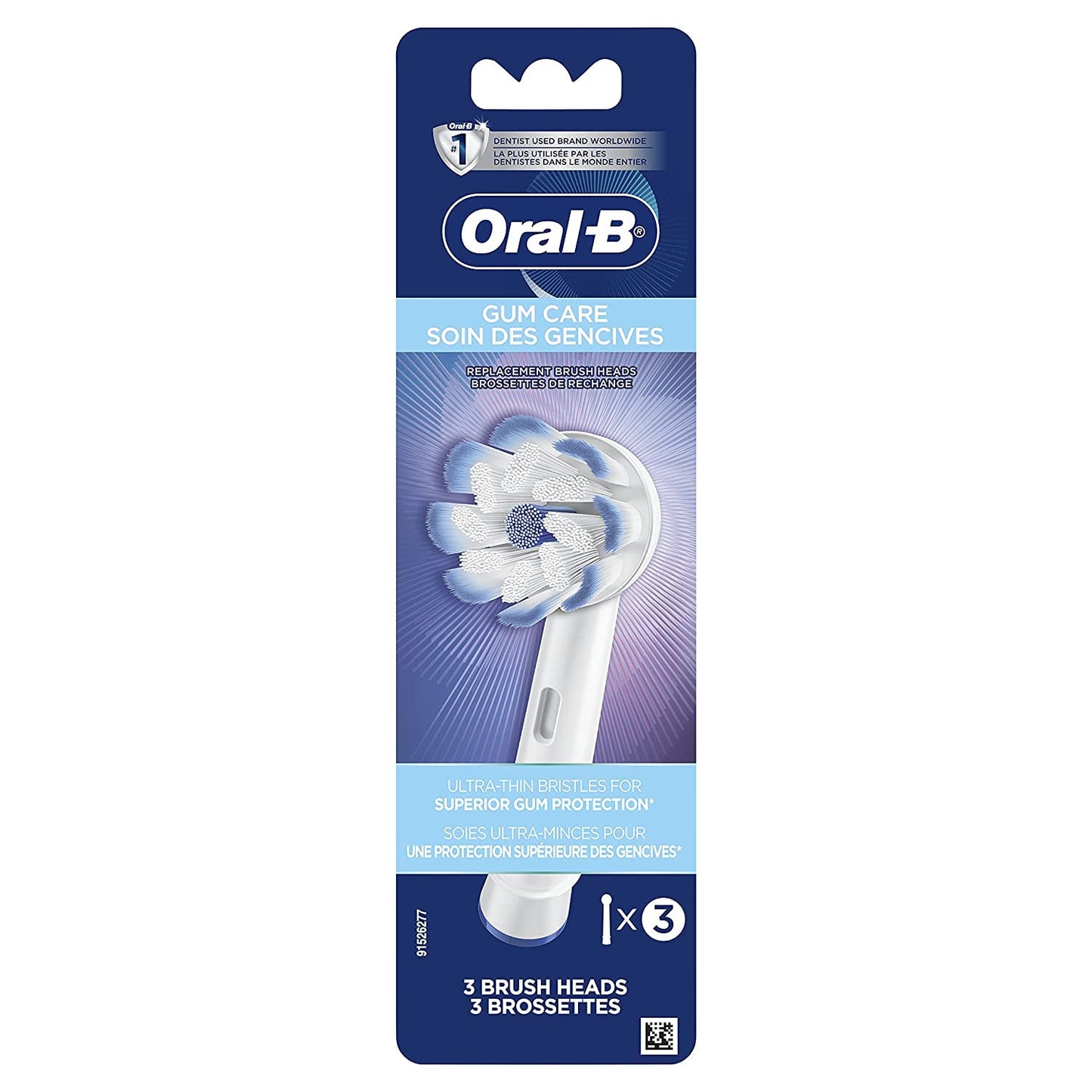 Oral-B Gentle Clean Extra Soft Toothbrush for Sensitive Teeth and Gums, Pro Health Cross Action Bristles, Small Head - 6 Pack