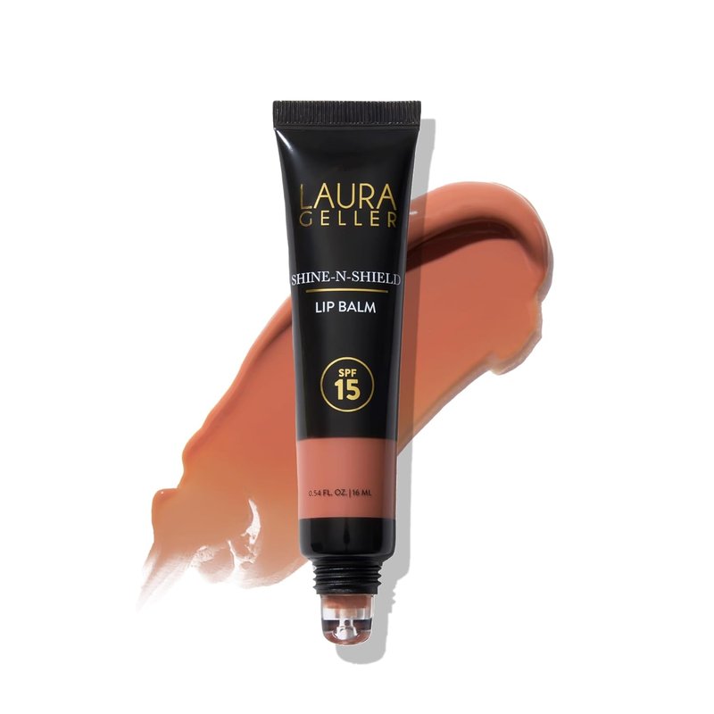 Laura Geller Shine-n-Shield Lip Balm SPF 15 - Nourishing Hydration for Lips | Golden Hour