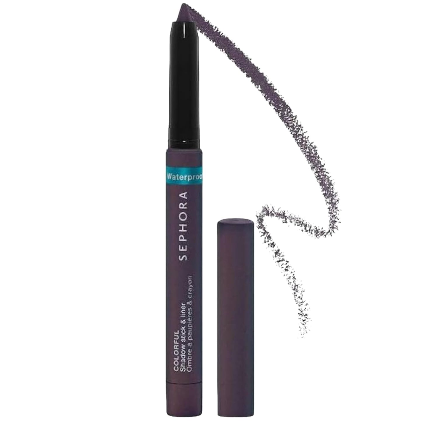 Sephora Colorful Waterproof Eyeshadow & Eyeliner Multi-Stick - 15 Eggplant Matte
