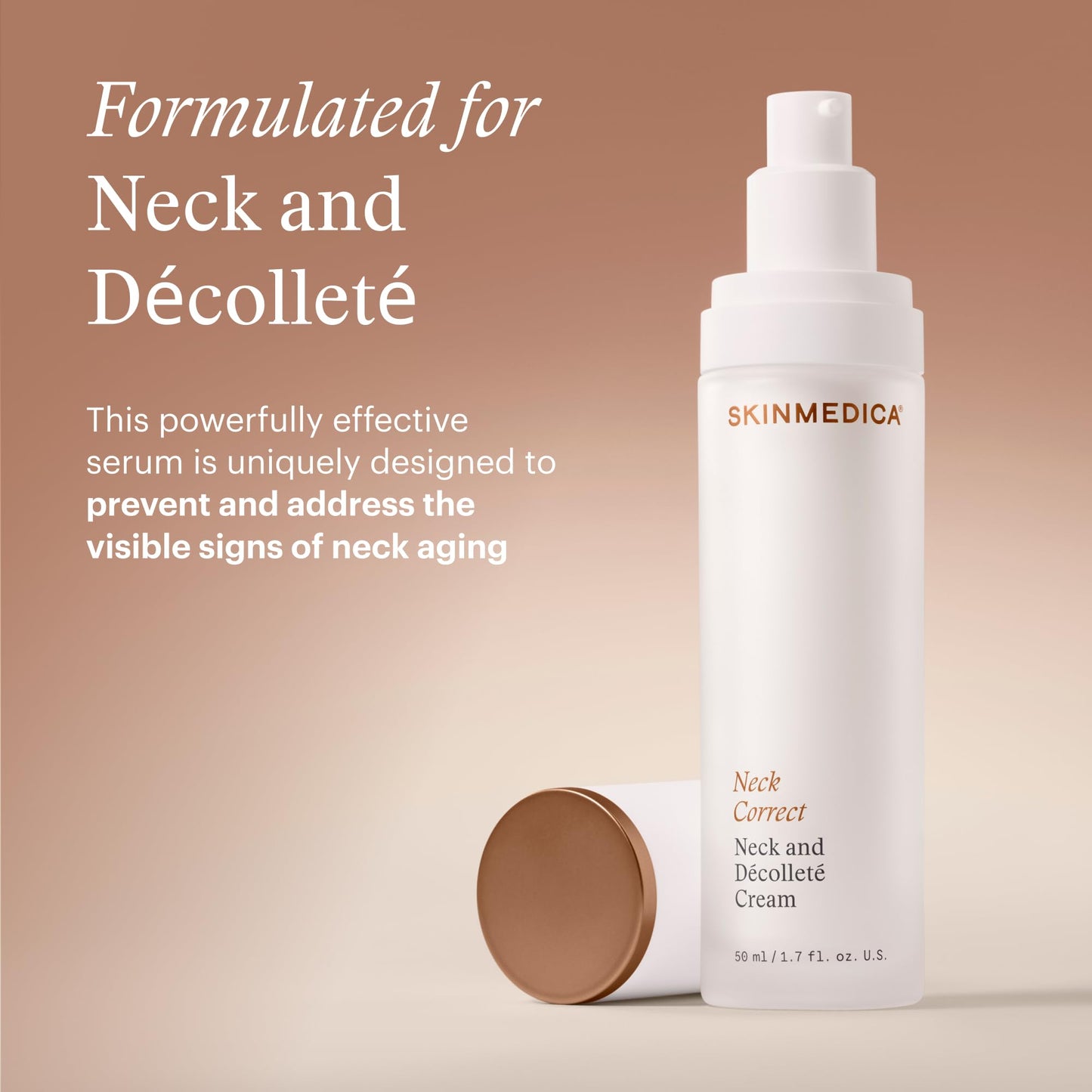 SkinMedica Neck Cream - Skin Firming & Tightening Serum for Neck & Décolleté to Help Address Visible Signs of Aging & Sagging Skin (1.7 oz)
