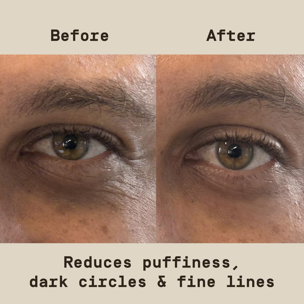 PAPATUI by Dwayne Johnson Fast-Acting Under Eye Patches for Men | Ageless Action to Reduce Puffiness, Dark Circles and Fine Lines | Made with Niacinamide, Hyaluronic Acid, Caffeine | 6ct