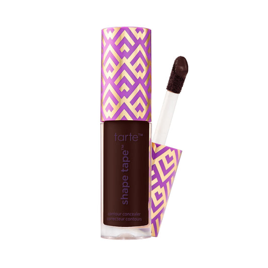 tarte shape tape concealer – Full-Coverage Creaseless Soft Matte Finish, Brightening Under-Eye & Face Makeup, 16hr Longwear, Vegan & Cruelty-Free, travel size, 64W espresso warm