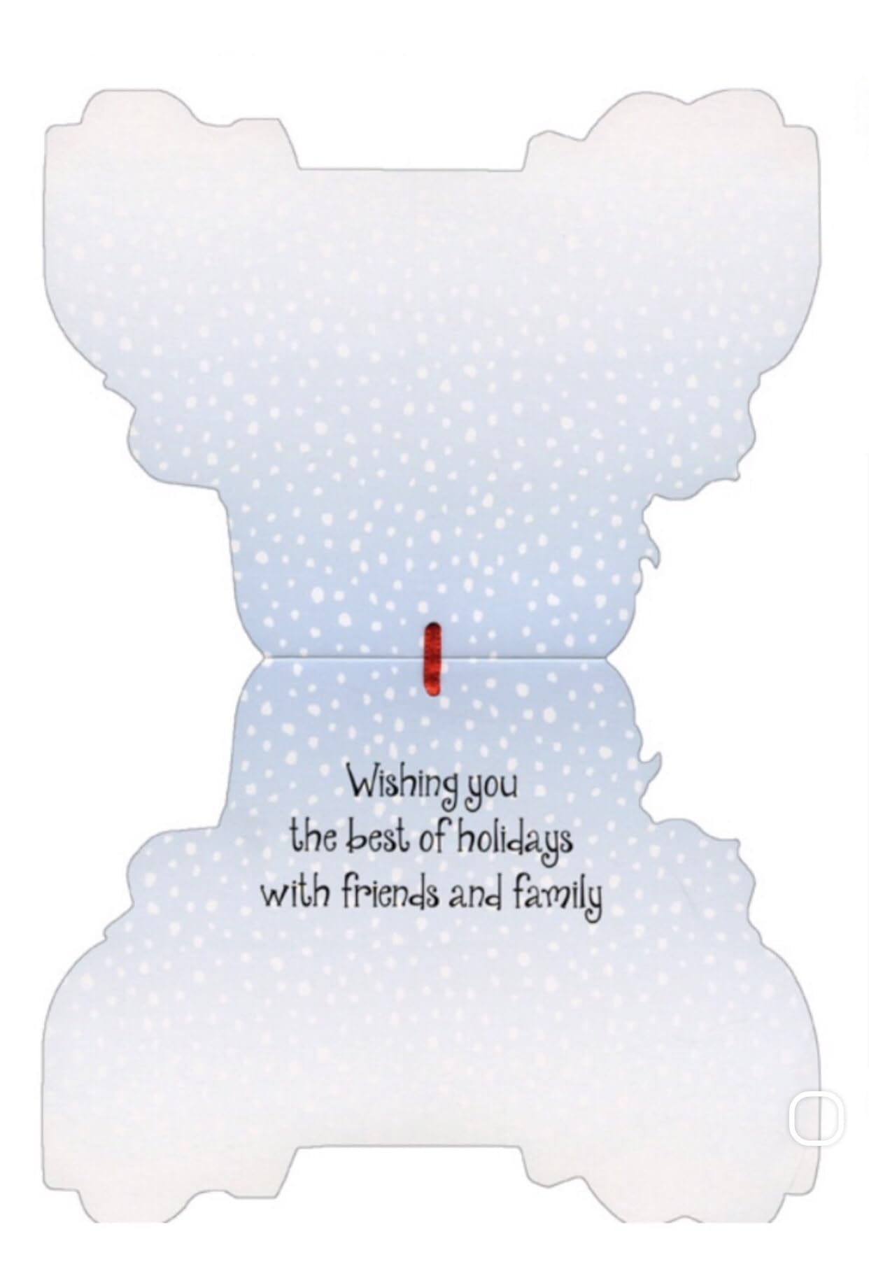 Performing Arts Hangable Ornament Card Red Truck Holiday Dogs Stationery Paper, 69016-12