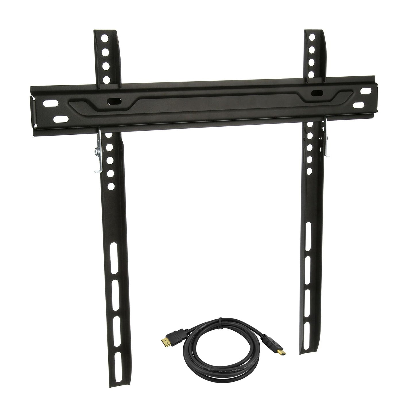 DuraPro Universal Low-Profile TV Wall Mount for 19"–60" Flat & Curved TVs – Easy Install, VESA Compatible, Bonus 6ft HDMI Cable