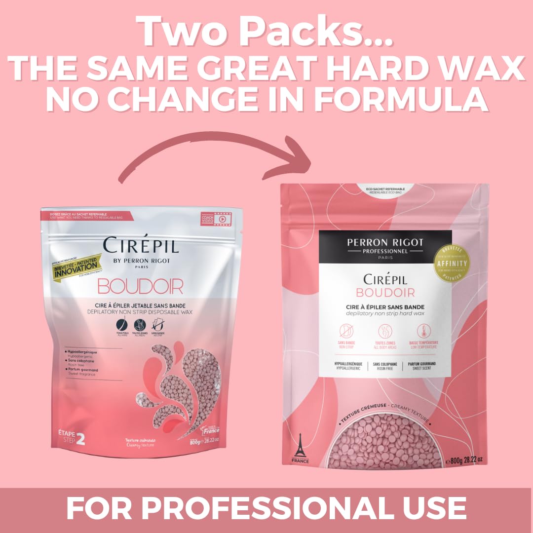 Cirepil BOUDOIR Stripless Hard Wax Beads Bag 28.22oz / 800g