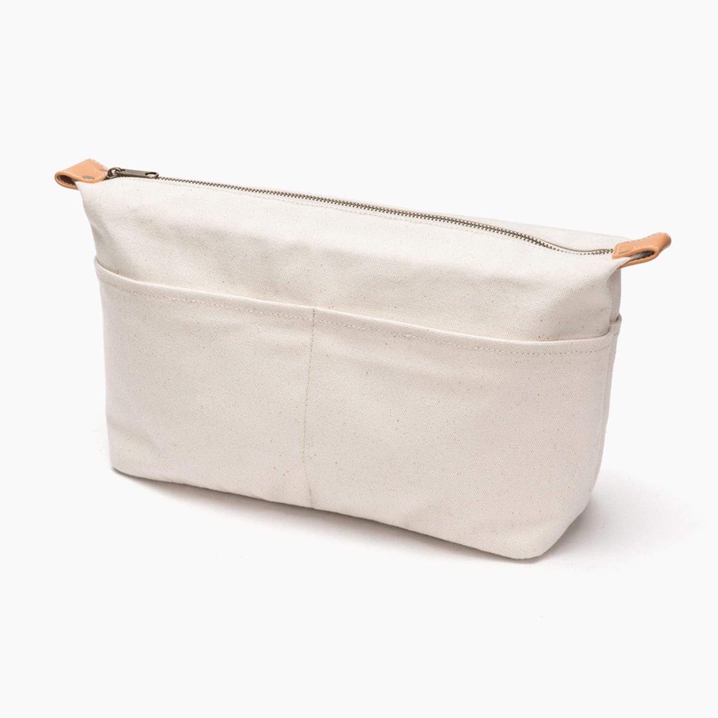 YONBEN Insert Storage Bag Purse Organizer and Cosmetic Travel Bags for Women Makeup Bag with Compartments Three Sizes Cotton Canvas built-in compartments functiona and fashionable