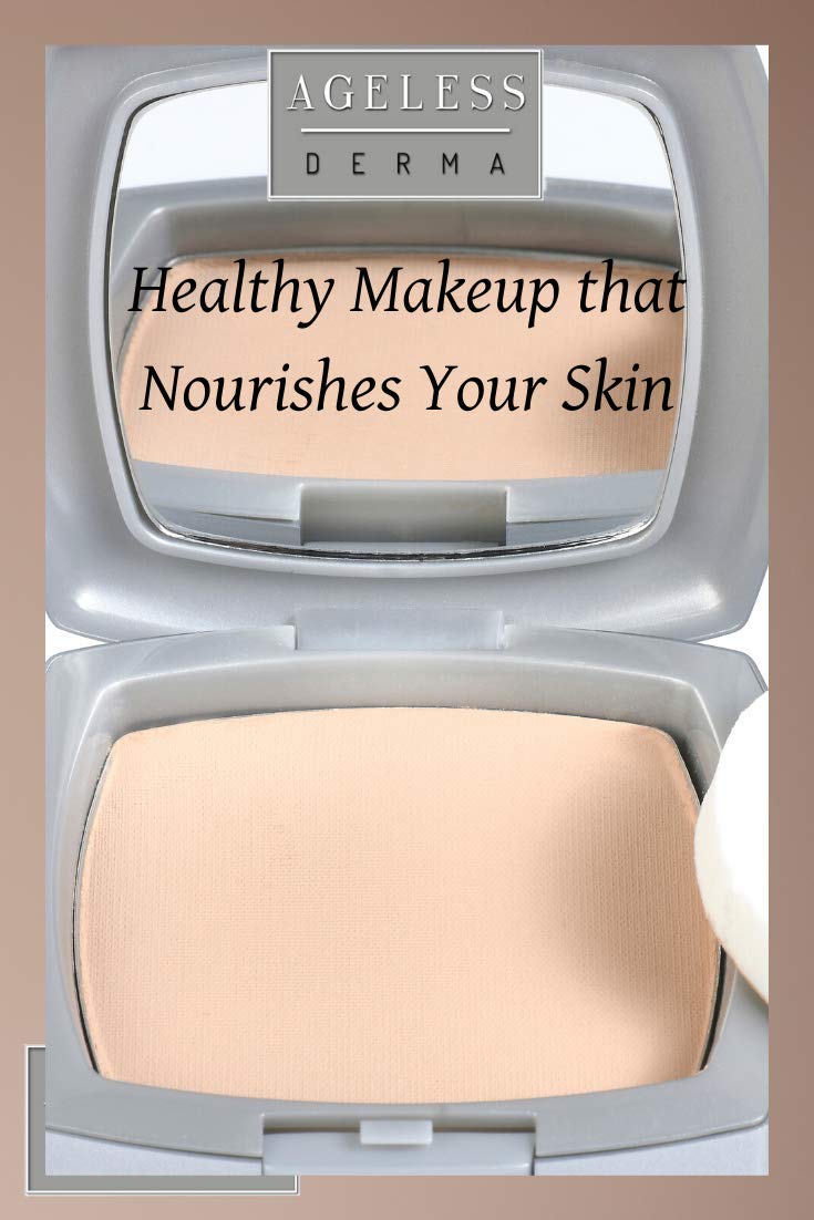 Pressed Mineral Foundation Makeup - Tawny Shade with Vitamin & Green Tea Extracts | Natural Finish