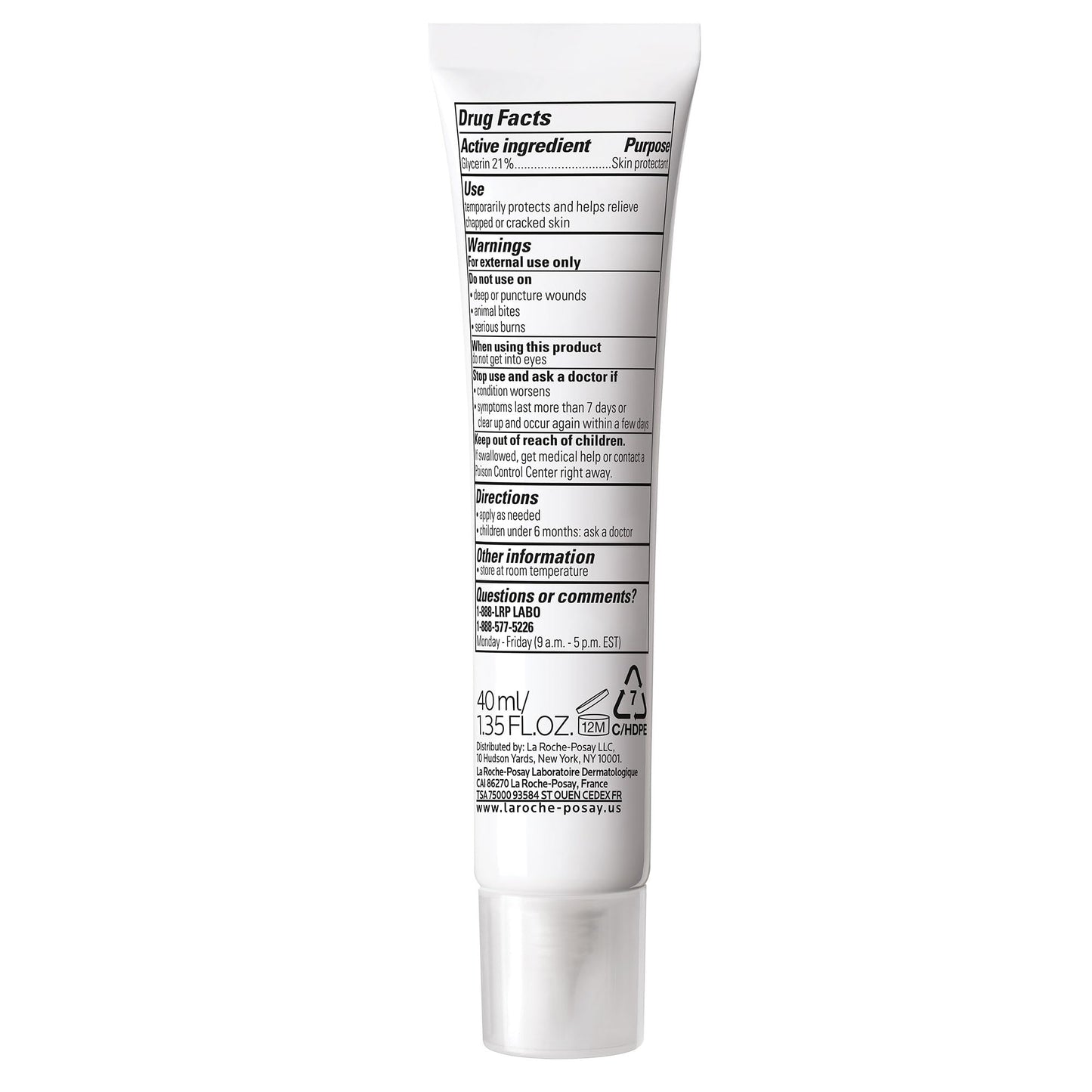 La Roche-Posay Cicaplast Gel B5 Repair Gel for Cracked Skin, 1.35oz