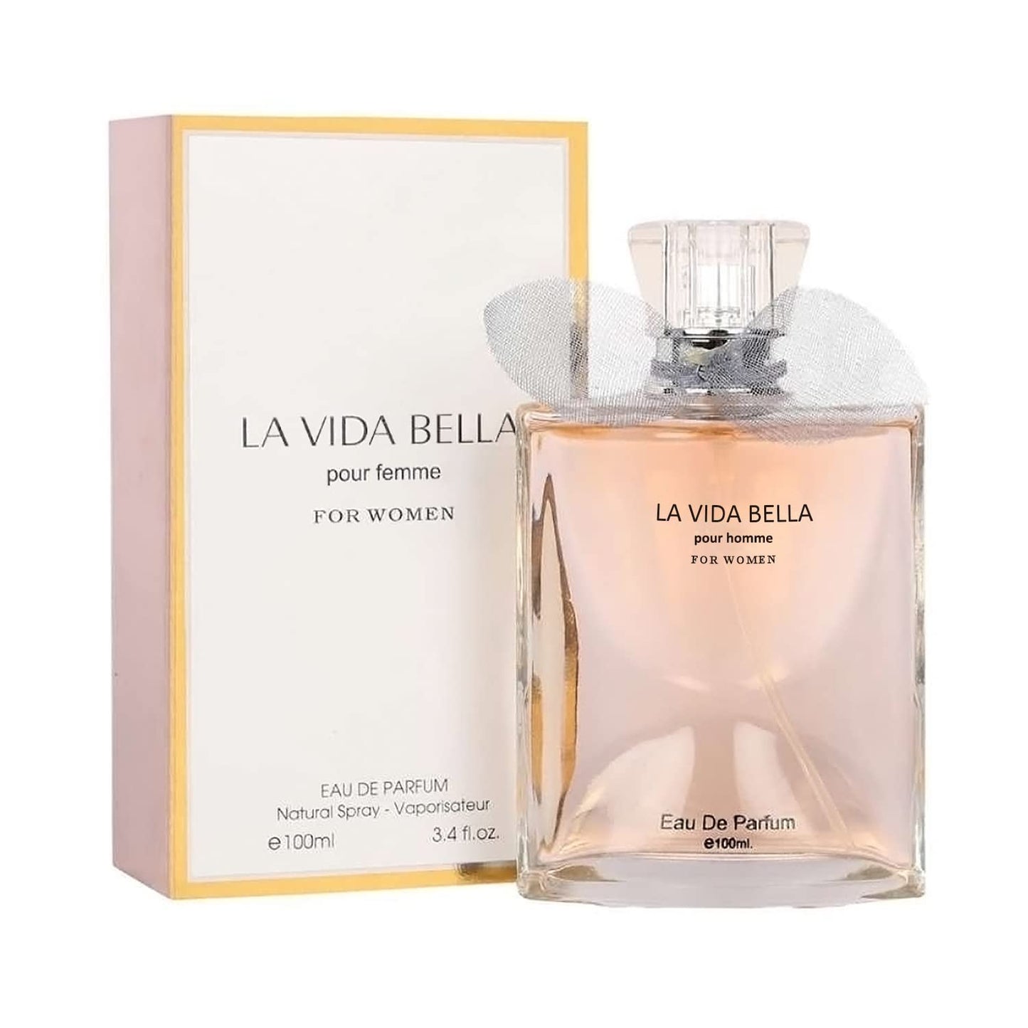 4-Pc Women's Eau de Parfum Collection - Fresh Scents in Shimmering Pink, Amanda, Pure Scent & Cool Ocean | 3.4 Fl Oz Each