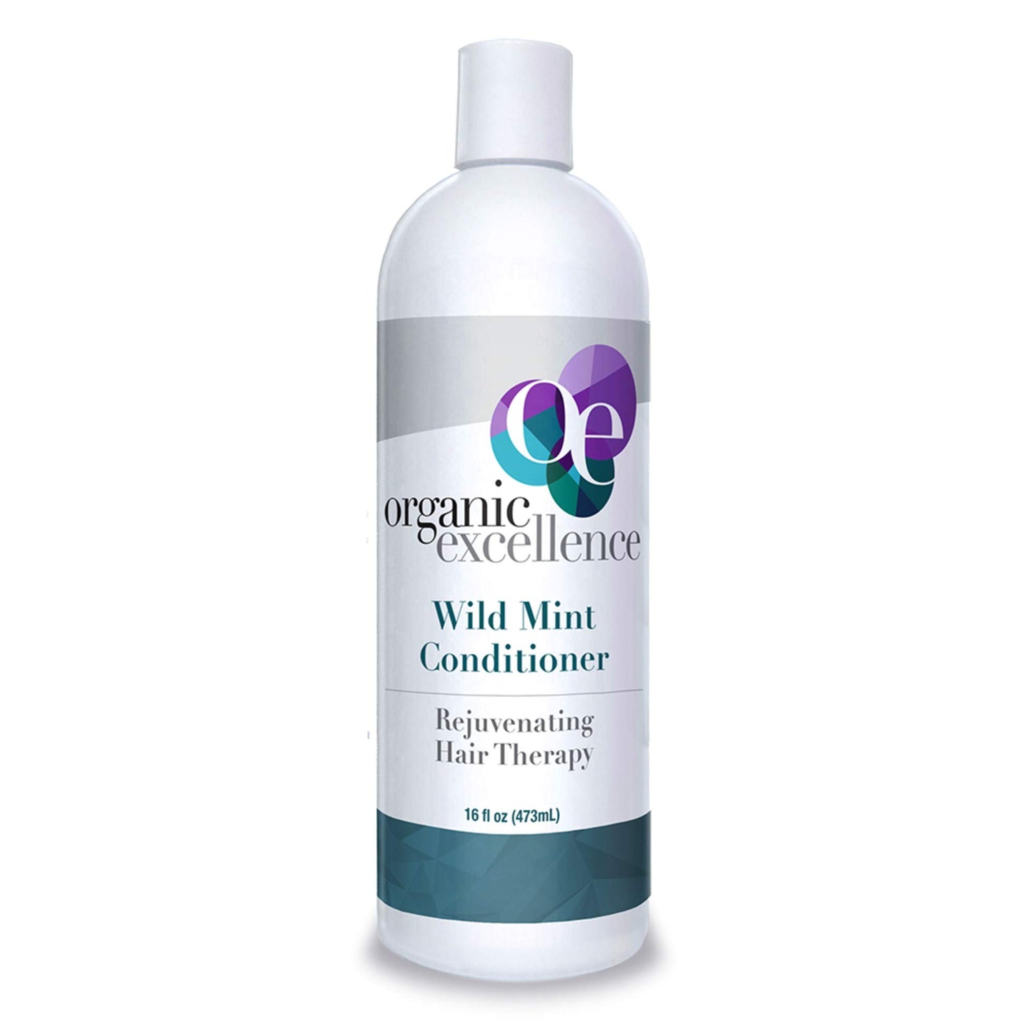 Organic Excellence Wild Mint Conditioner, Moisturizing, Lightweight 16 oz