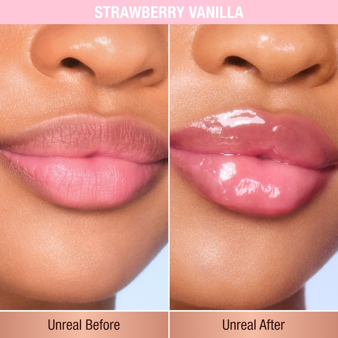 Charlotte Tilbury Healthy Glow Nectar Lip Oil - Sheer Tinted Lip Gloss Oil with Hyaluronic Acid & Vitamin E - Leaves Lips with a High-Shine Glaze & Lasting Hydration - Juicylicous Strawberry Vanilla