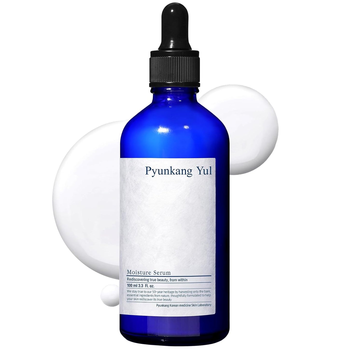 PYUNKANG YUL Moisture Serum - Korean Face Serum for Oily & Combination Skin | Calming Olive Oil & Herbal Formula - 3.4 Fl Oz