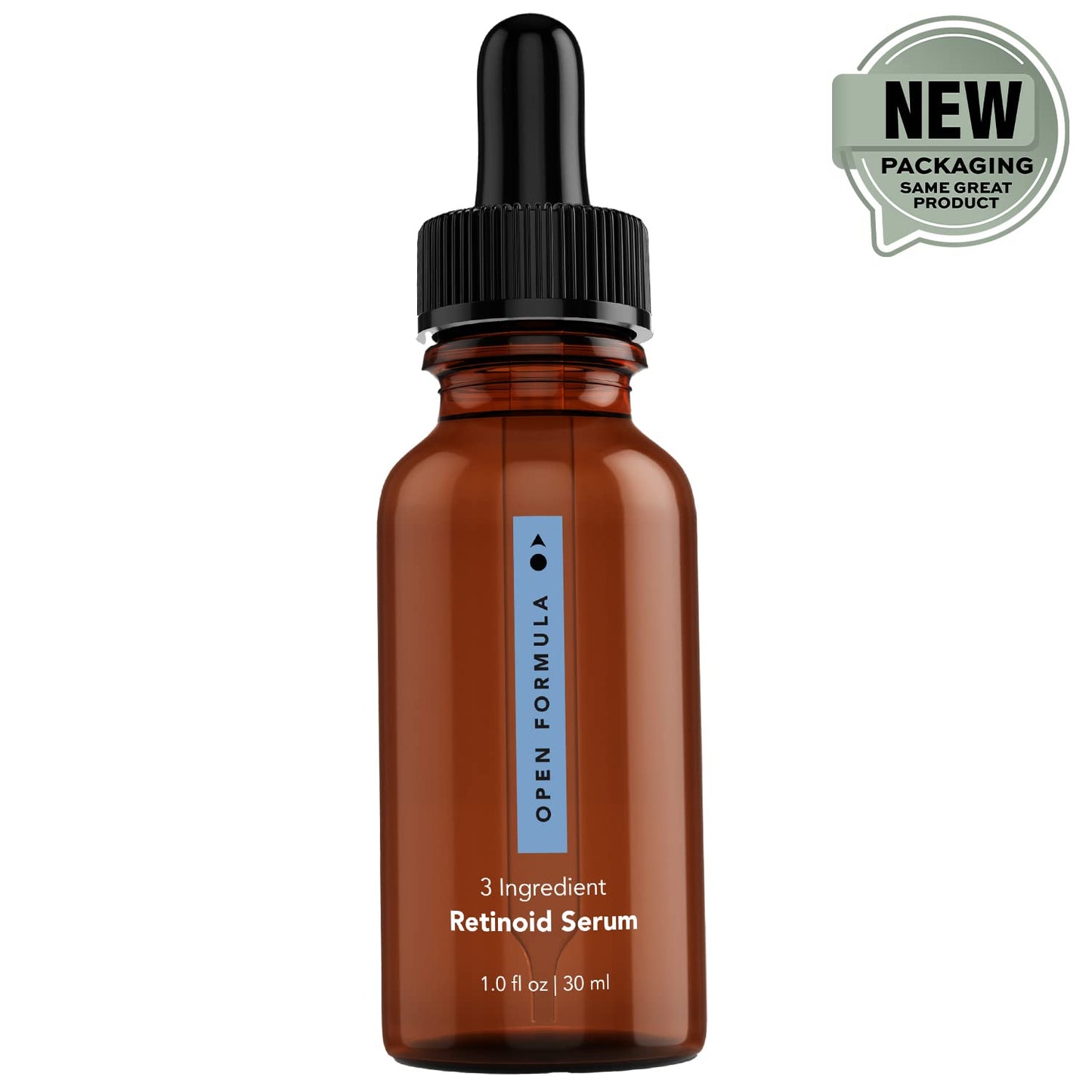 Open Formula Retinoid 0.5% Facial Serum – Essential 3-Ingredient Retinoid for Face & Neck, Retinol Alternative – Fine Lines, Wrinkles, Dark Spots & Uneven Tone – Gentle Vitamin A, 1 Fl Oz