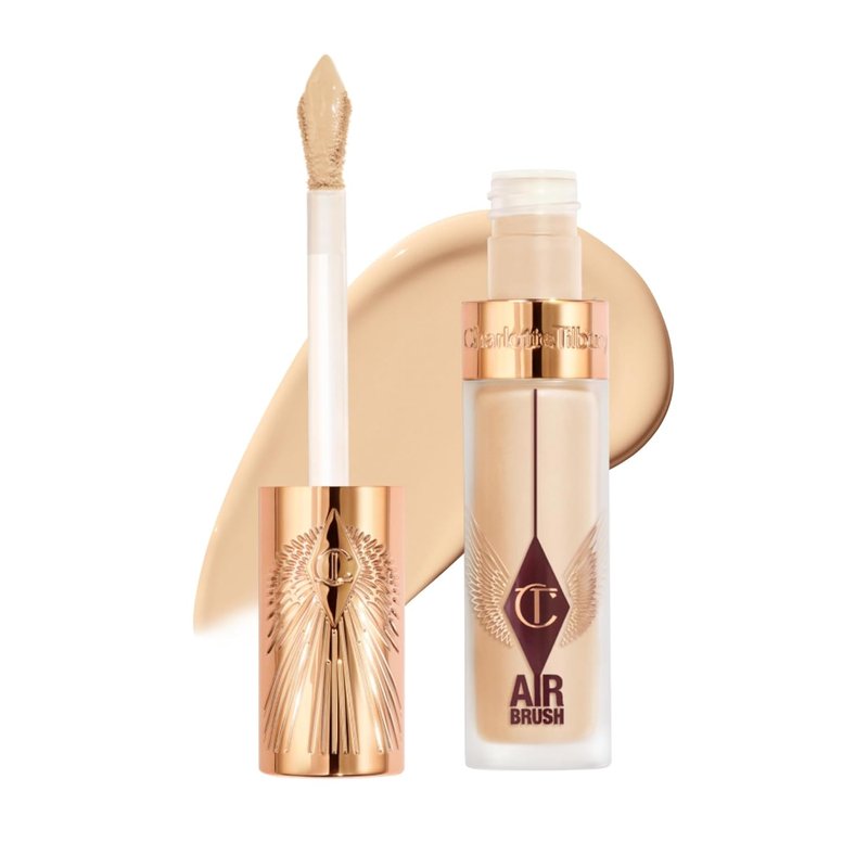 Charlotte Tilbury AIRbrush Flawless Blur Concealer - Longwear Hydrating Concealer for Dark Circles & Blemishes | Full Coverage, Natural Matte Finish