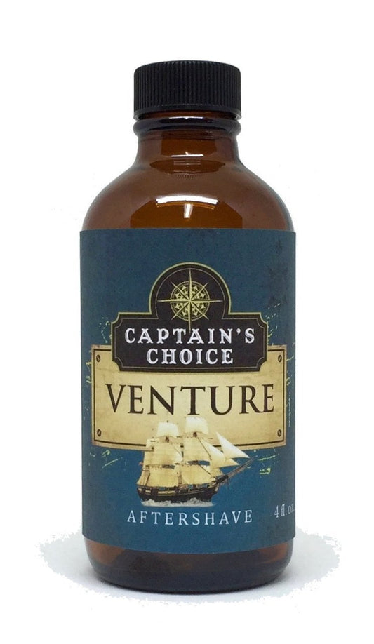 Captain's Choice VENTURE Aftershave - 4 oz.