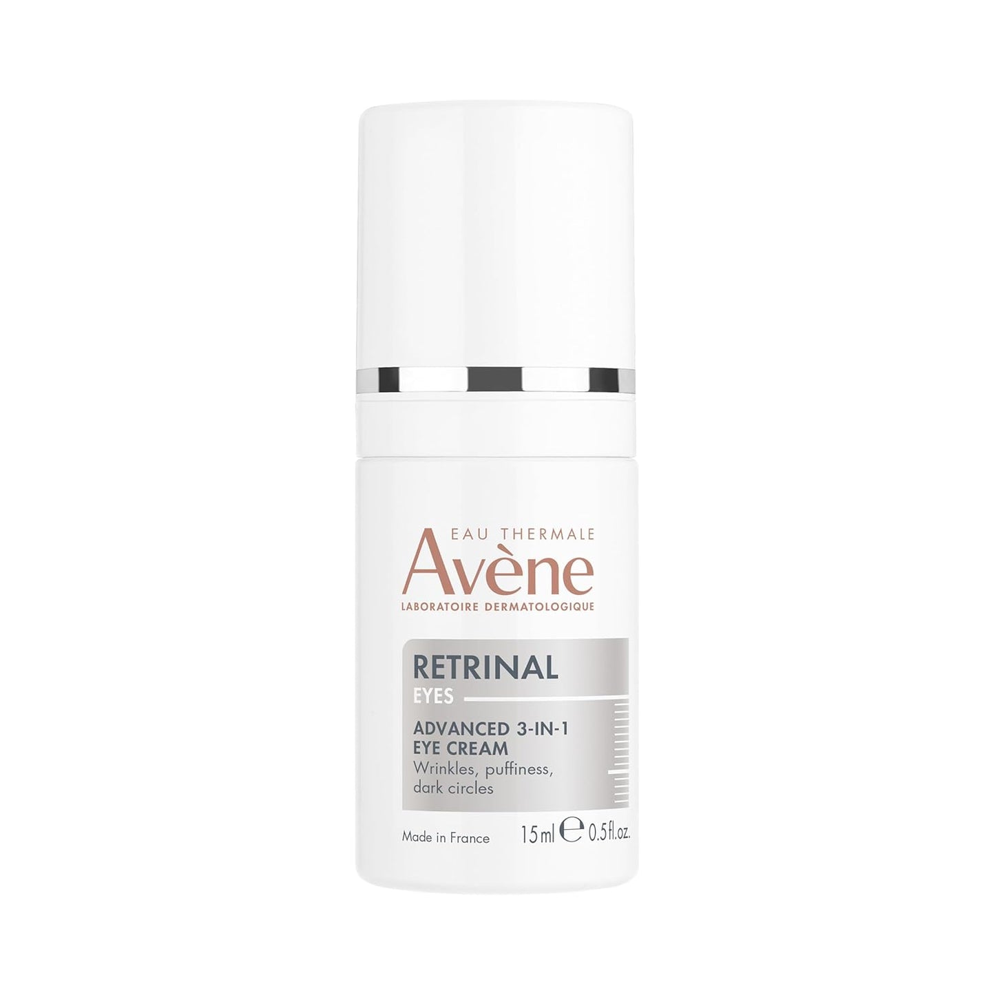 Avène Advanced 3-In-1 Eye Cream - Retinaldehyde & Hyaluronic Acid | Smooths Wrinkles, Reduces Puffiness & Dark Circles
