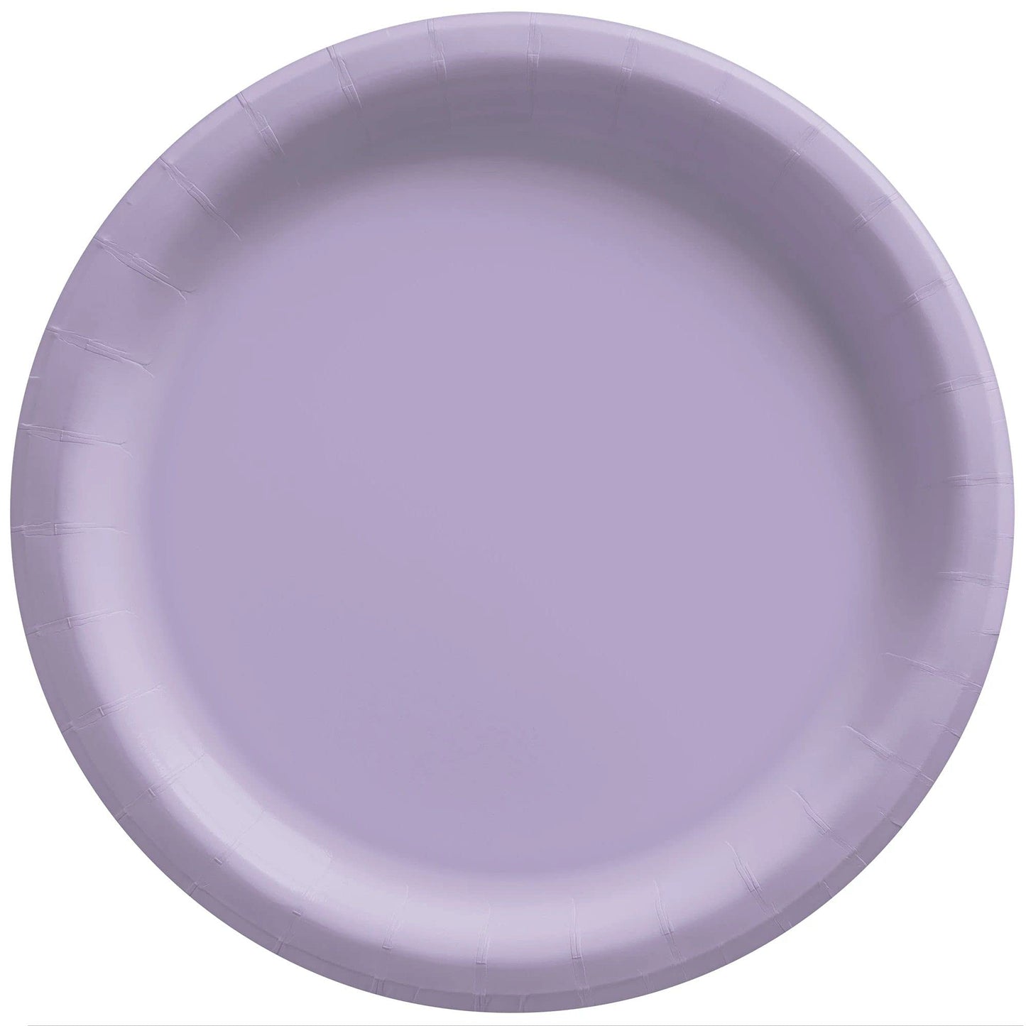 Lavender Disposable Paper Plates - 6.75'', 20 Count - Perfect for Birthdays, Weddings, Baby Showers