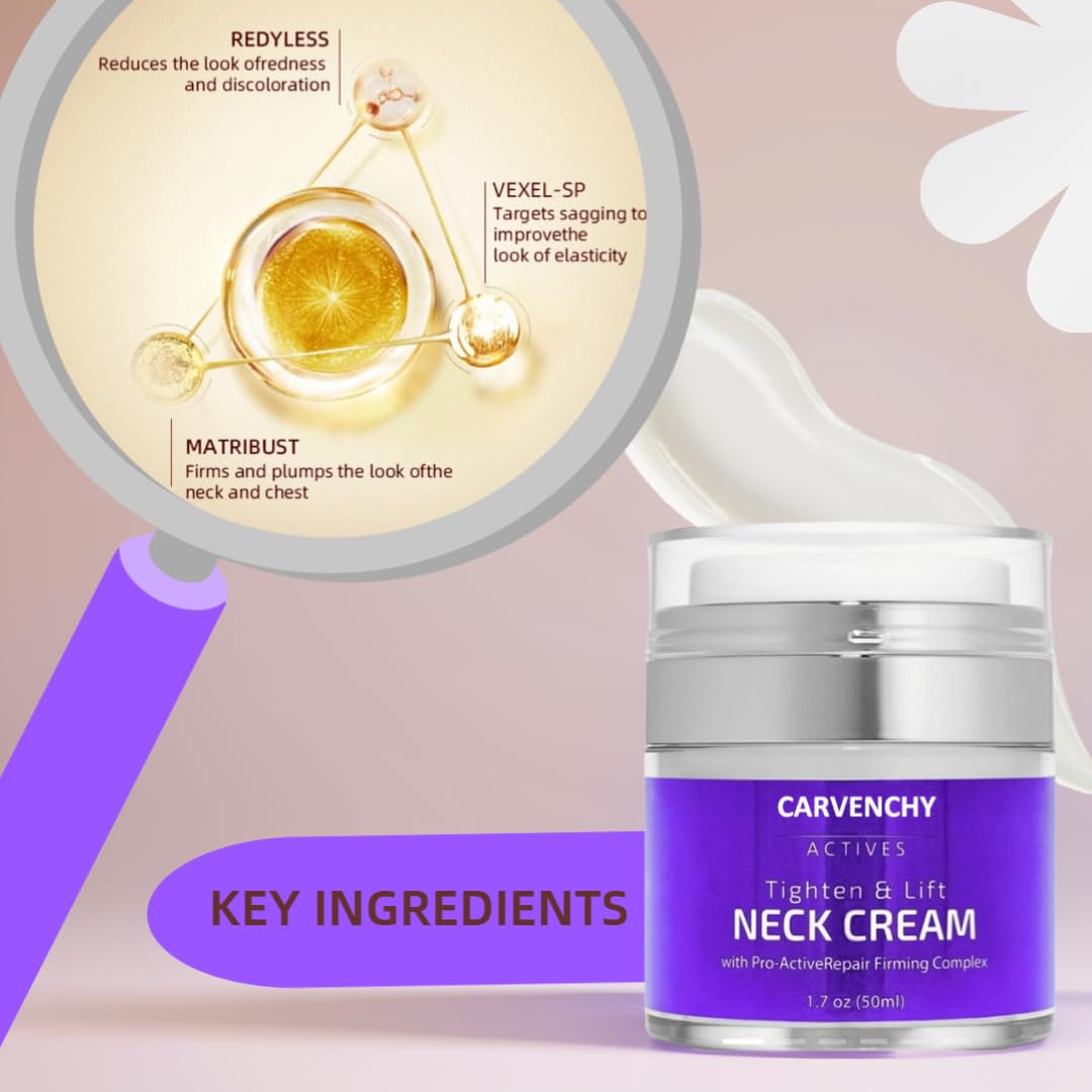 Neck Firming Cream - Age-Defying Hydration for Smooth Skin | 1.7 fl. oz | All Skin Types