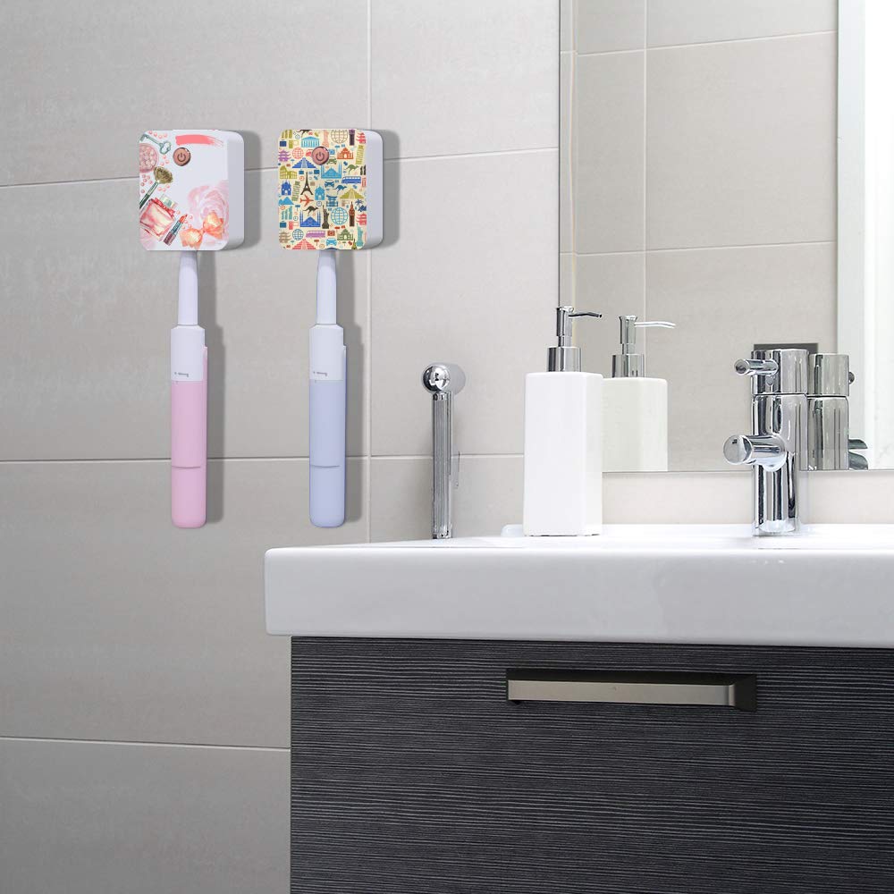 Wagner & Stern UV Toothbrush Sanitizer. Rechargeable Battery, 3D Design, Compatible with All Brush Heads.