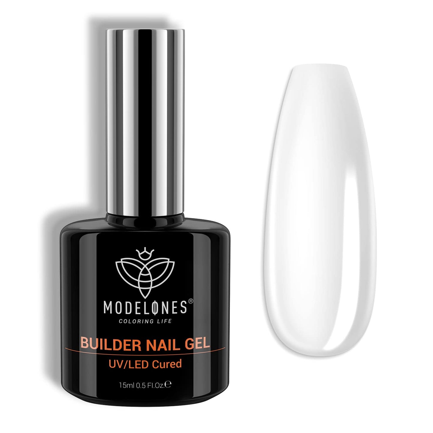 Modelones Nail Dehydrator and Primer Kit - Acid-Free Base Coat & Hema-Free Builder Gel, 15 ml