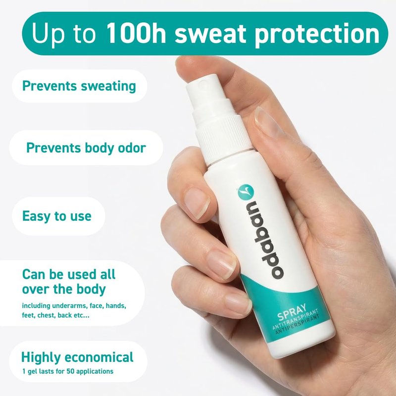 Odaban Antiperspirant Deodorant Spray 2 X 30 ml