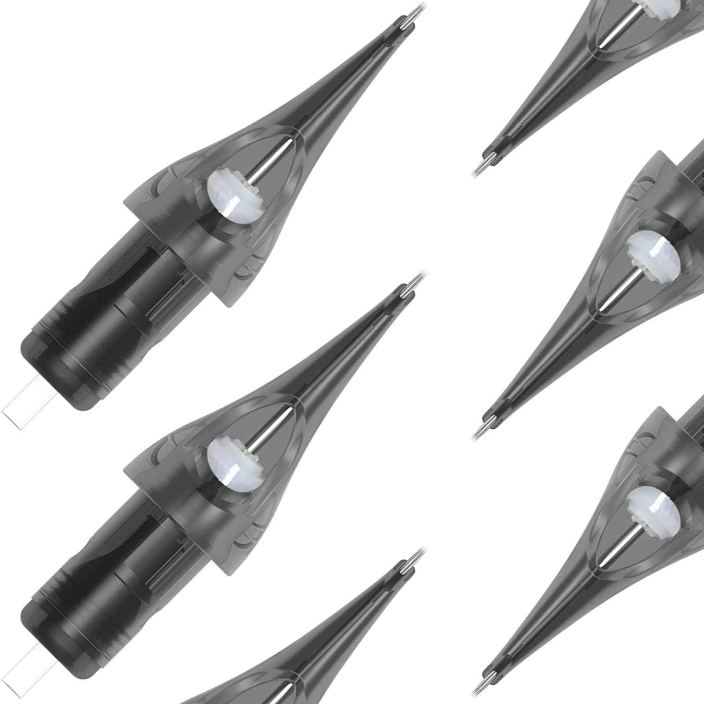 Tips Assorted Standard DIRK 20-Piece #10 1009RL Bugpin Tattoo Needles, Exceptional Workmanship, Bold Fine Line Disposable Set