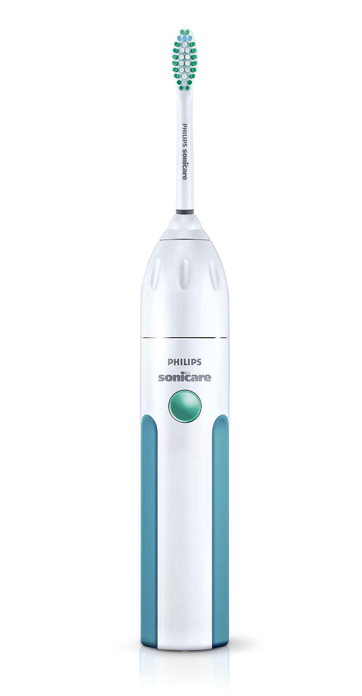 Philips Sonicare HX5612/08 Essence Rechargeable Electric Toothbrush Holiday Pack, White