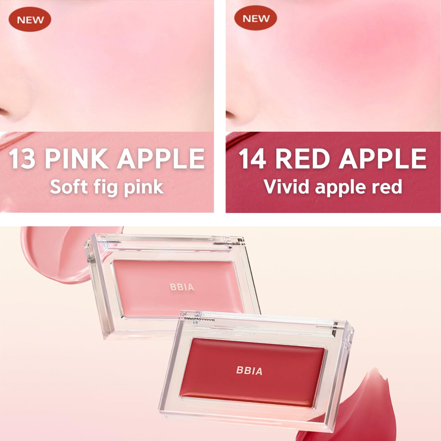 BBIA Ready To Wear Downy Cheek Cream Blush - Creamy Blendable & Buildable Blush Dewy Texture & Matte Finish High Pigment Longlasting Lightweight Natural Face Makeup (10 DOWNY CHOCO)