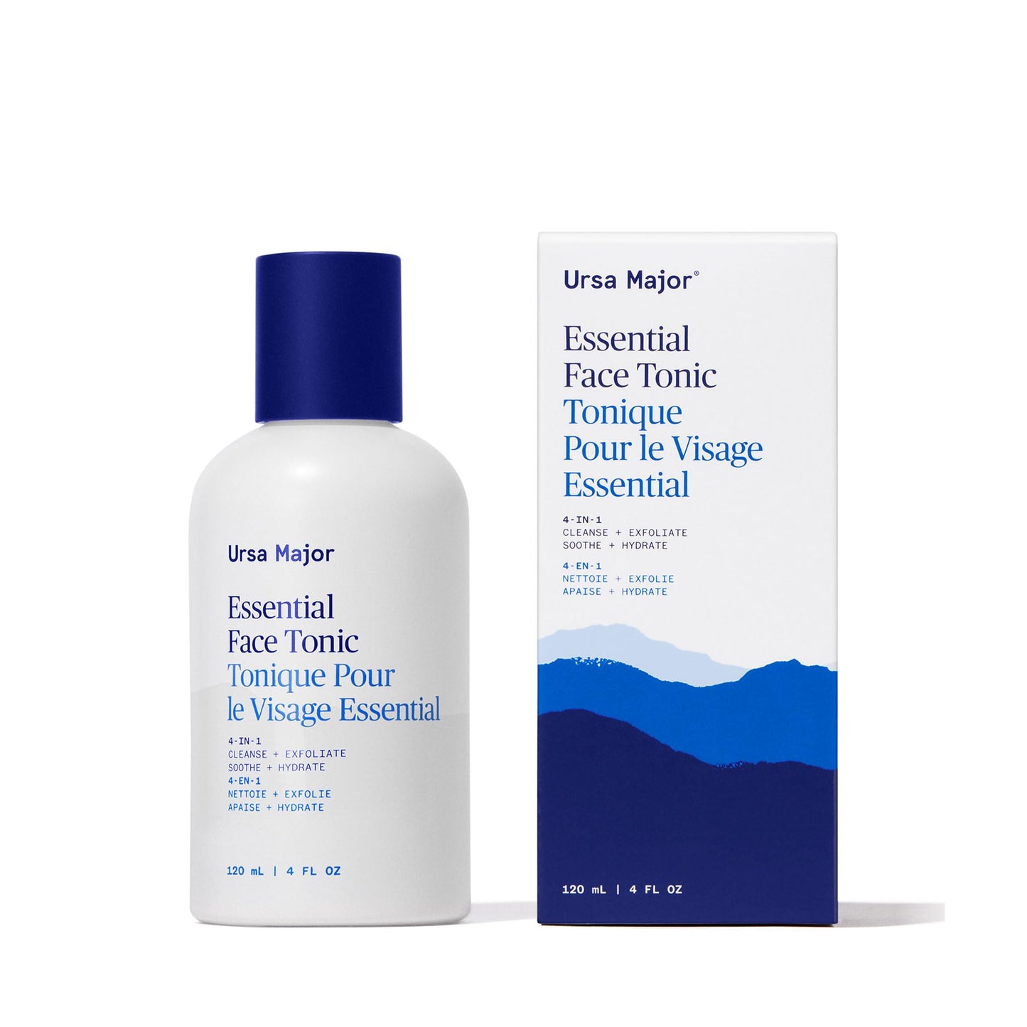 Ursa Major Essential Face Tonic | 4-in-1 Natural Toner to Cleanse, Exfoliate, Soothe and Hydrate