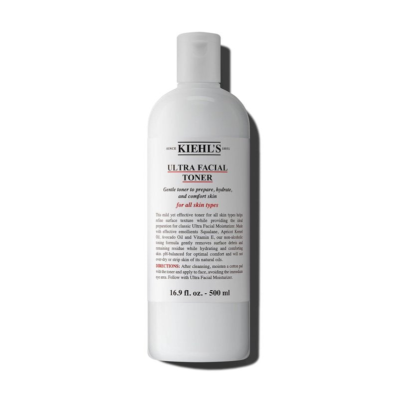 Kiehl's Ultra Facial Toner - Gentle Alcohol-Free Hydrating Face Toner with Squalane & Avocado Oil | Paraben-Free, Fragrance-Free