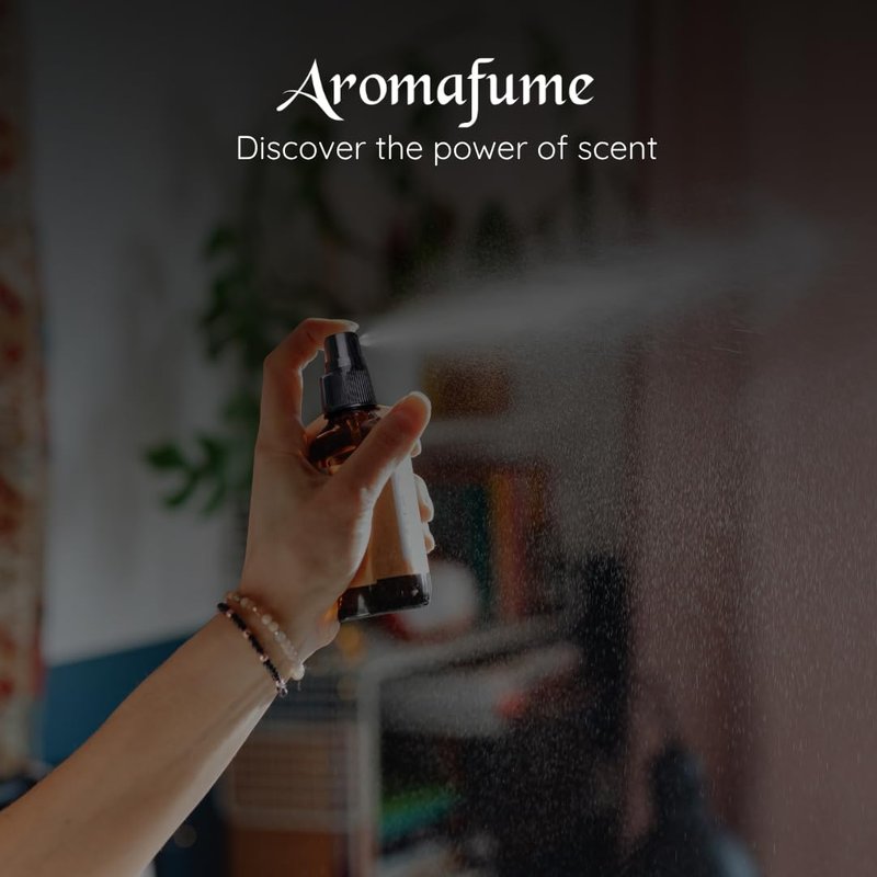 Ylang Ylang Room, Linen & Pillow Spray by Aromafume | 100ml/3.38 fl oz | with Ylang Ylang Essential Oil | Aromatherapy Spray | Mist for Bedding, Fabrics