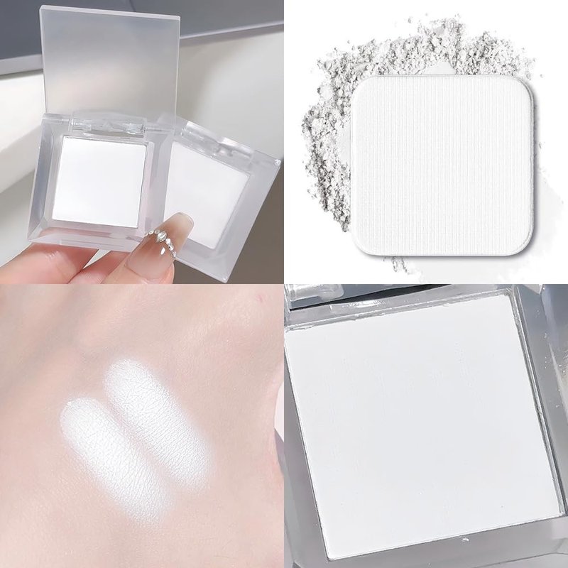 Matte High-Pigment Eyeshadow - Velvety Silky Finish | Long-Lasting Waterproof White 02