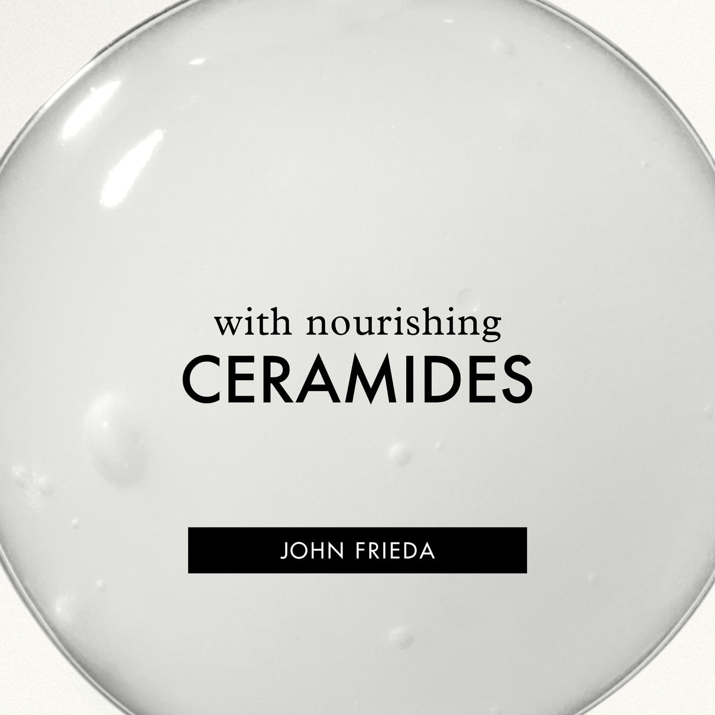John Frieda Frizz Ease Daily Nourishment Leave-In Conditioner for Frizzy Hair, Detangler & Lightweight Hydration, 8 fl oz