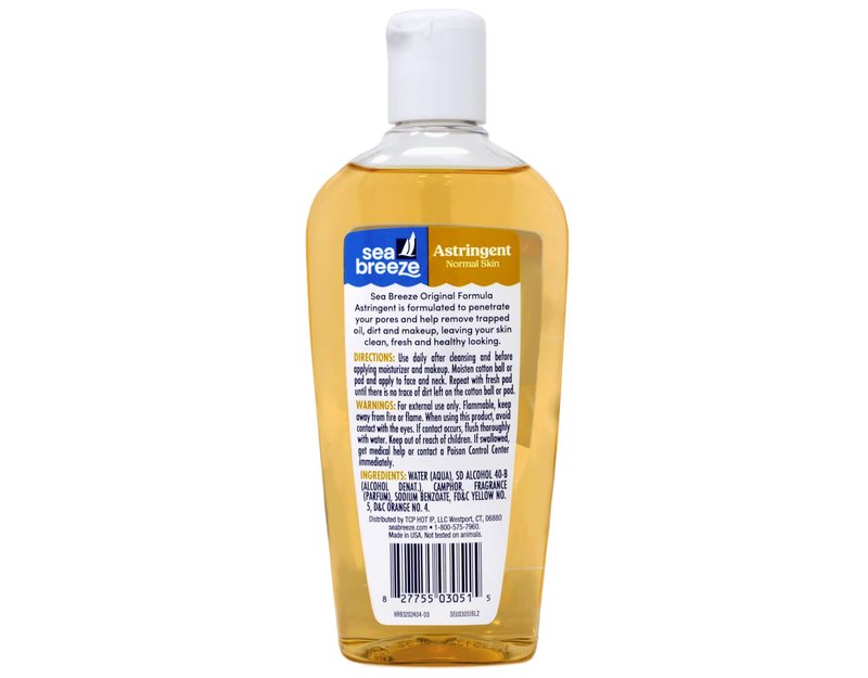 Sea Breeze Astringent, Normal Skin, Deep Cleans Pores, 10 oz (Pack of 6)