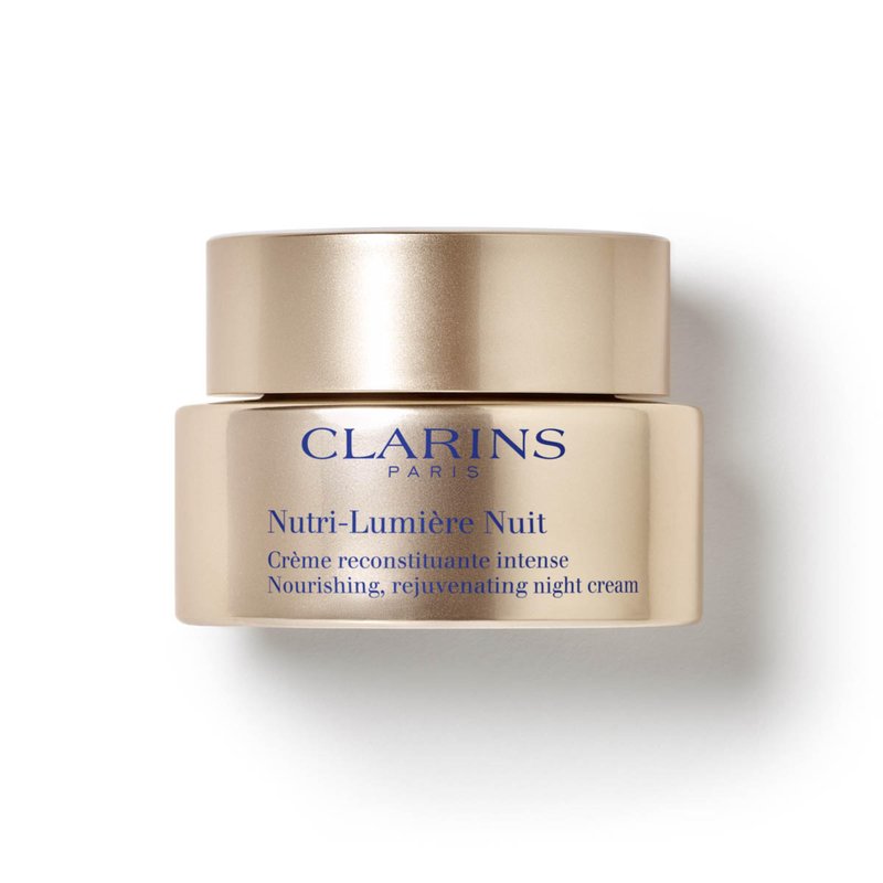 Clarins Nutri-Lumière Night Cream | Anti-Aging Moisturizer | Nourishes and Restores Vitality To Mature Skin | Visibly Lifts and Smoothes Skin | Minimizes Appearance Of Deep Wrinkles and Age Spots